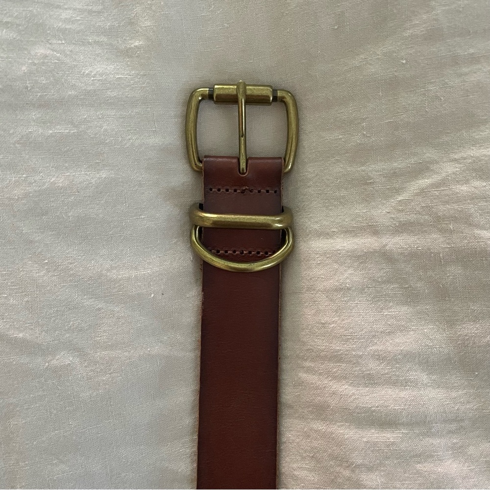 Brown Leather Belt